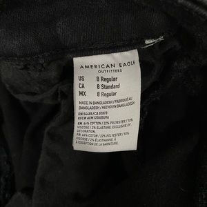 american eagle black jeans